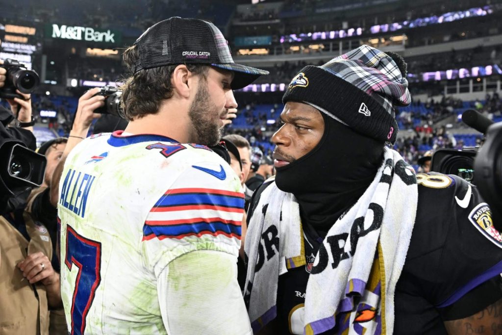 Are Josh Allen, Lamar Jackson the top NFL QBs? A look at the new Madden 99 club