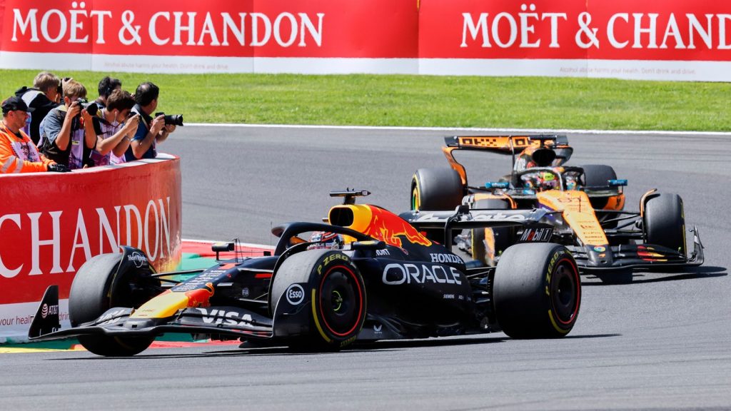 Belgian GP Sprint: Max Verstappen holds off McLarens to win Red Bull's first race since Christian Horner sacking | F1 News