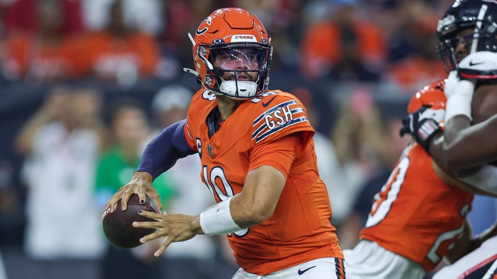 Chicago Bears' Caleb Williams sets lofty goals for sophomore season