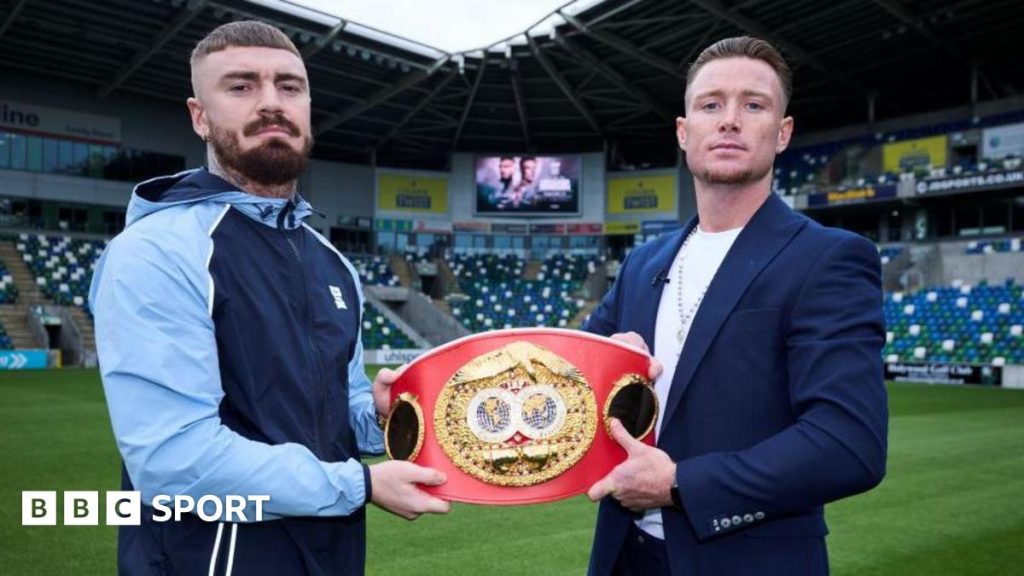 Lewis Crocker and Paddy Donovan