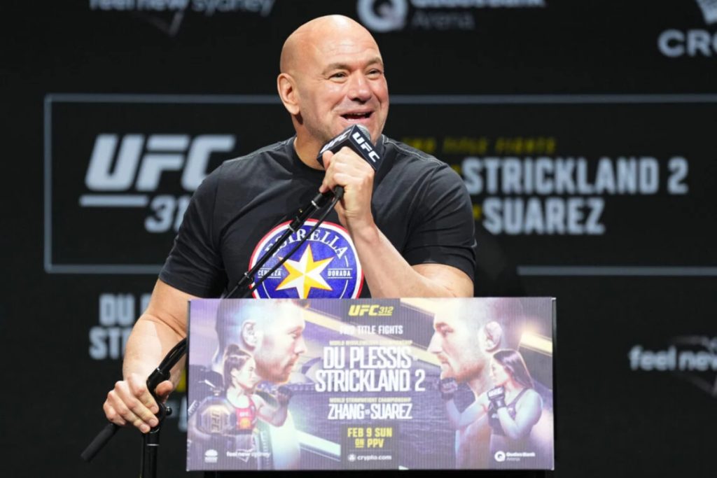 Dana White announces UFC 320, UFC 321 main events Dana White UFC press conference