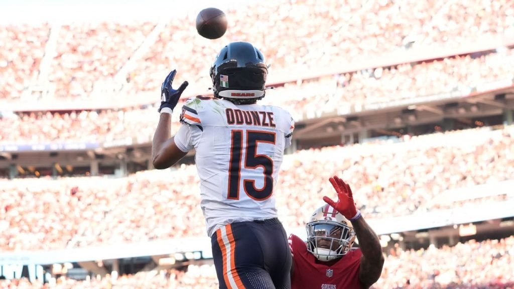 Fantasy football - Rome Odunze, J.J. McCarthy among favorite breakouts