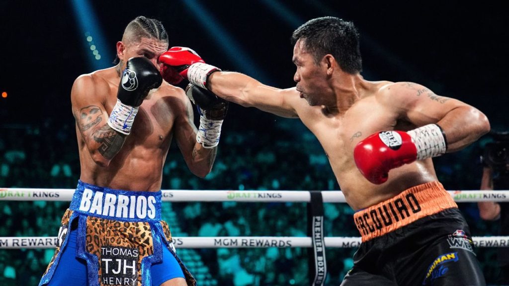 Fight results: Pacquiao-Barrios fight to a draw, Fundora stops Tszyu
