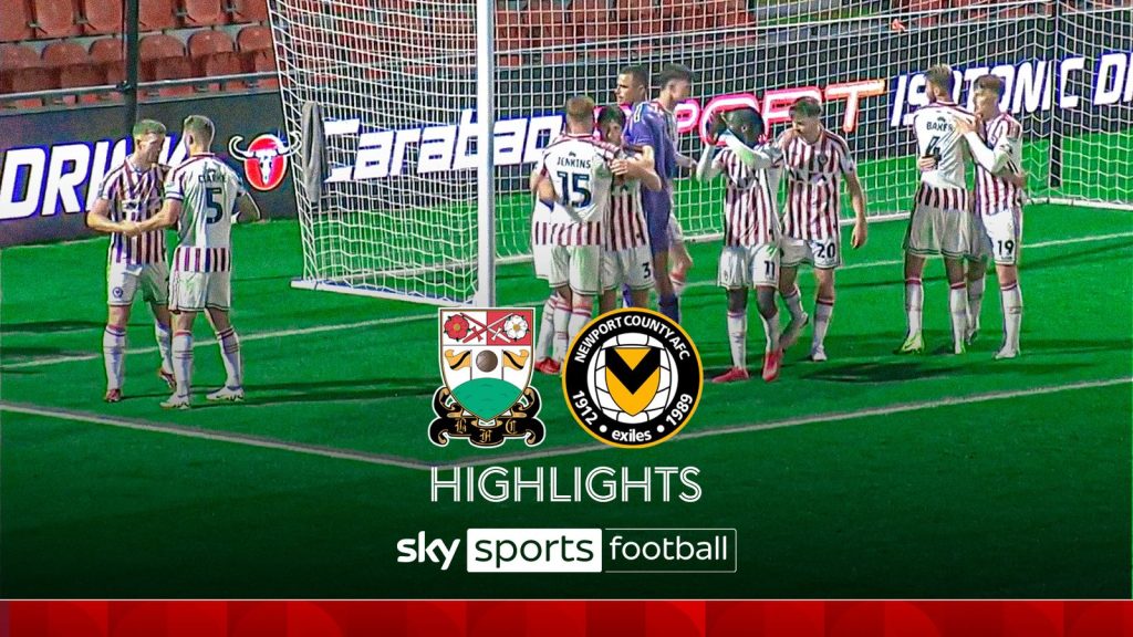 Barnet vs Newport highlights.