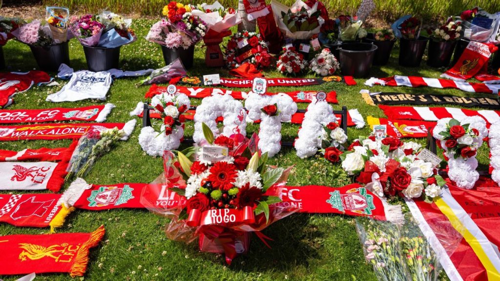 Liverpool to create Diogo Jota memorial sculpture at Anfield