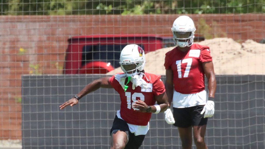 Marvin Harrison Jr. out of practice with knee soreness, Cardinals don't think it's serious