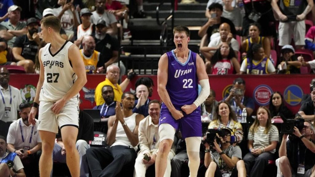 NBA summer league: Jazz forward Kyle Filipowski earns MVP honors after shining in Las Vegas NBA summer league: Jazz forward Kyle Filipowski earns MVP honors after shining in Las Vegas