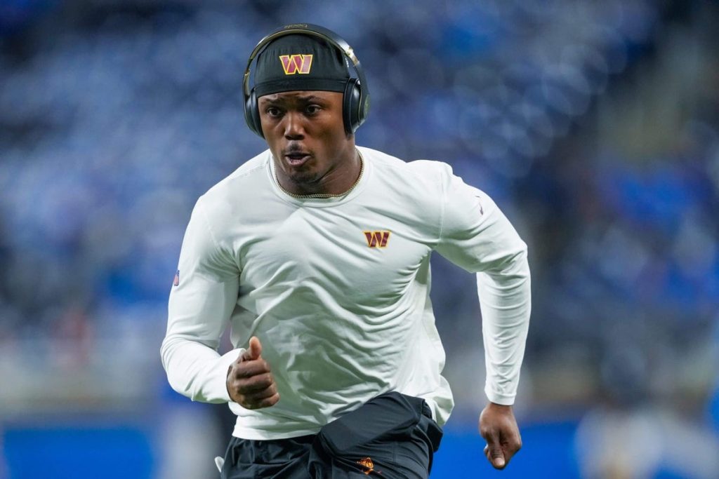 Terry McLaurin reports to Commanders camp, waits on PUP list for contract extension