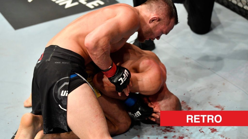 UFC Abu Dhabi star brutalized featherweight GOAT on biggest event ever that didn’t include Conor McGregor Petr Yan lands ground-and-pound on Jose Aldo during UFC 251 title fight