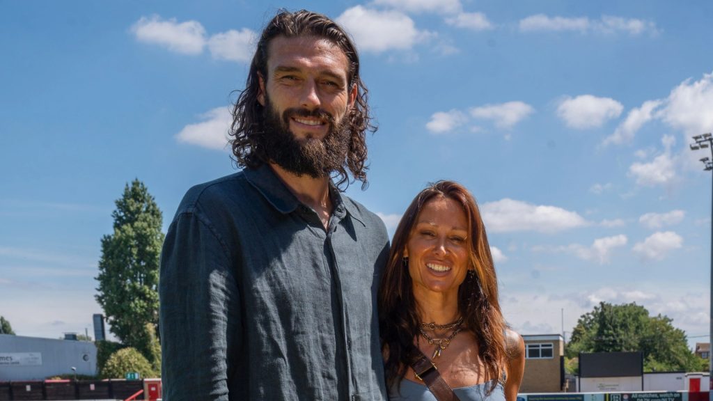 Andy Carroll reveals he is back with girlfriend Lou Teasdale after split as he vows to cut booze to save relationship Andy Carroll reveals he is back with girlfriend Lou Teasdale after split as he vows to cut booze to save relationship