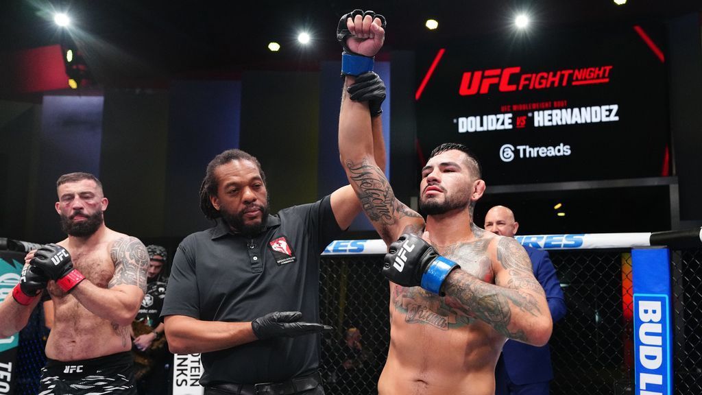 Anthony Hernandez dominates Dolidze, calls for title shot Anthony Hernandez dominates Dolidze, calls for title shot