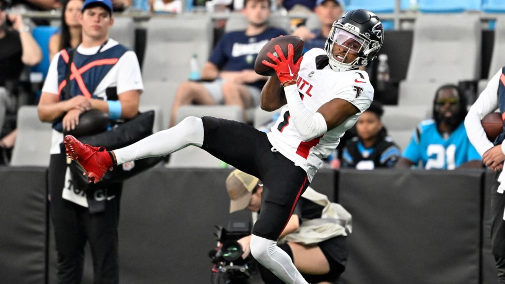Atlanta Falcons' Darnell Mooney is a 'boom or bust' fantasy WR3 for 2025