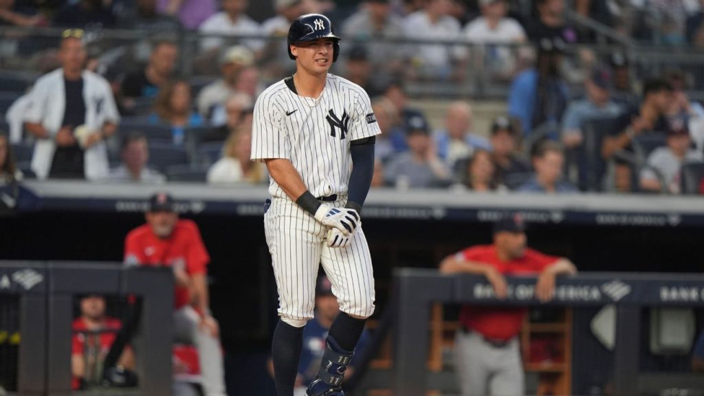 Boone views Volpe as Yankees’ primary SS, despite benching Boone views Volpe as Yankees' primary SS, despite benching