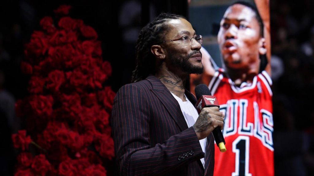 Bulls set date to retire Derrick Rose’s jersey: Former MVP to become fifth player honored in franchise history Bulls set date to retire Derrick Rose's jersey: Former MVP to become fifth player honored in franchise history