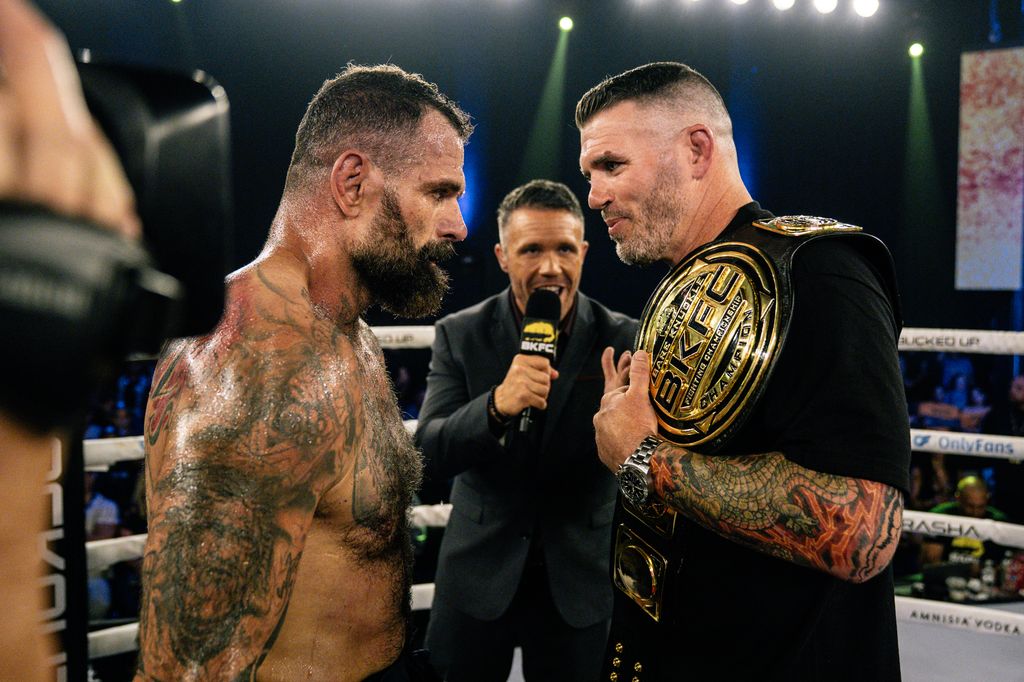 Chris Camozzi vs. Alessio Sakara predicted by BKFC Contender with Historic KO Chris Camozzi