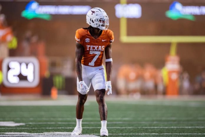 Cleveland signed rookie Isaiah Bond to a three-year, fully guaranteed contract Isaiah Bond Texas pic