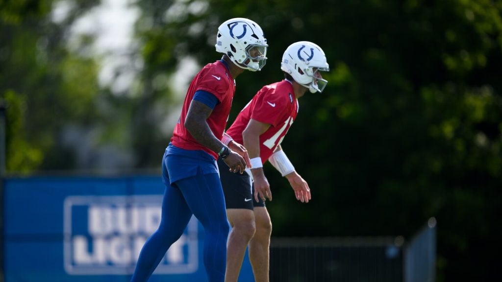 Colts still undecided at QB, hope competition makes both Richardson and Jones better Colts still undecided at QB, hope competition makes both Richardson and Jones better