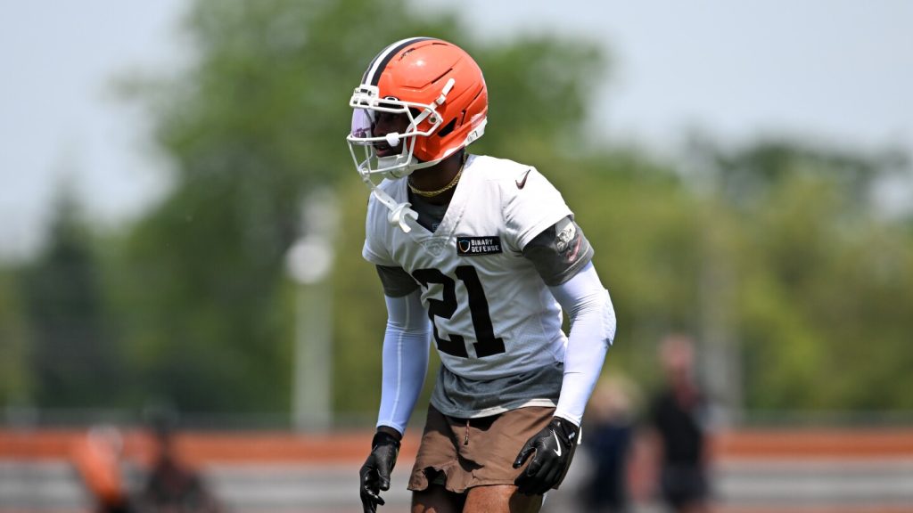 Denzel Ward is day-to-day with a shoulder injury Denzel Ward is day-to-day with a shoulder injury