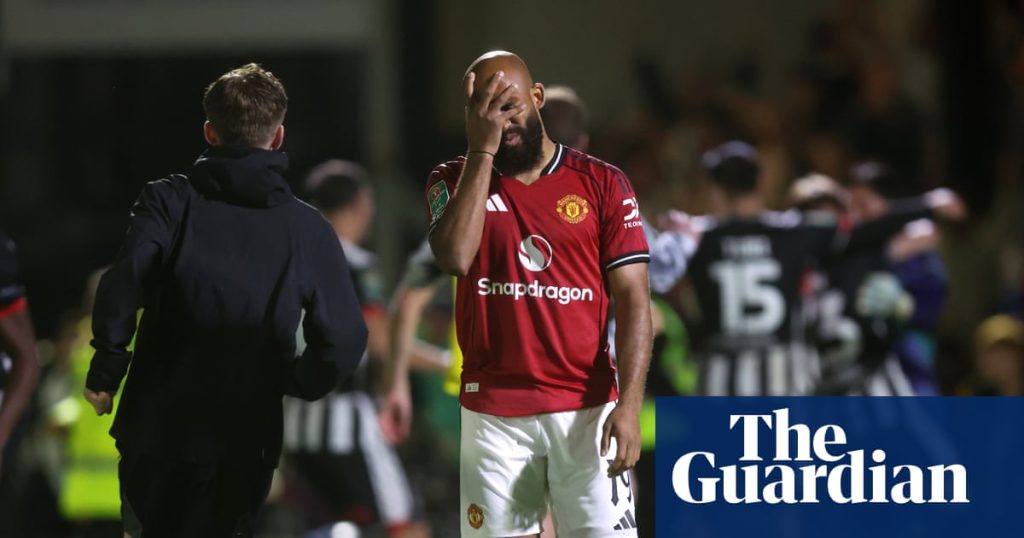 Glorious Grimsby humiliate Manchester United with shootout victory | Carabao Cup Glorious Grimsby humiliate Manchester United with shootout victory | Carabao Cup