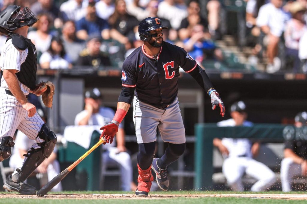 Guardians place first baseman Carlos Santana on outright waivers: Sources