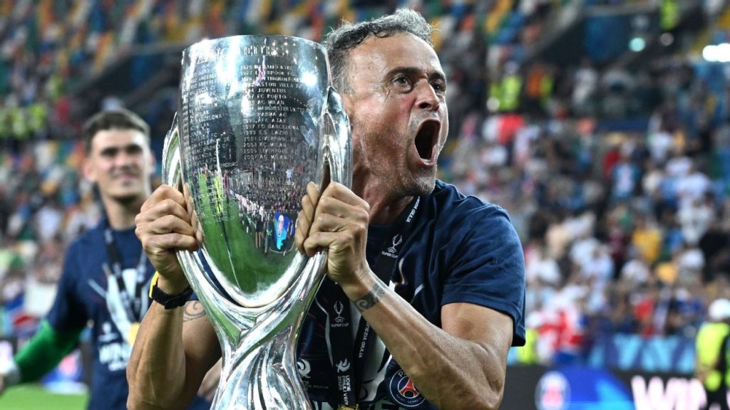 Luis Enrique: PSG ‘didn’t deserve’ to win UEFA Super Cup Luis Enrique: PSG 'didn't deserve' to win UEFA Super Cup
