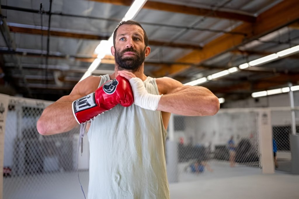 Luke Rockhold explains why he isn’t interested in MMA return prior to boxing match against Darren Till Luke Rockhold boxing MMA gym