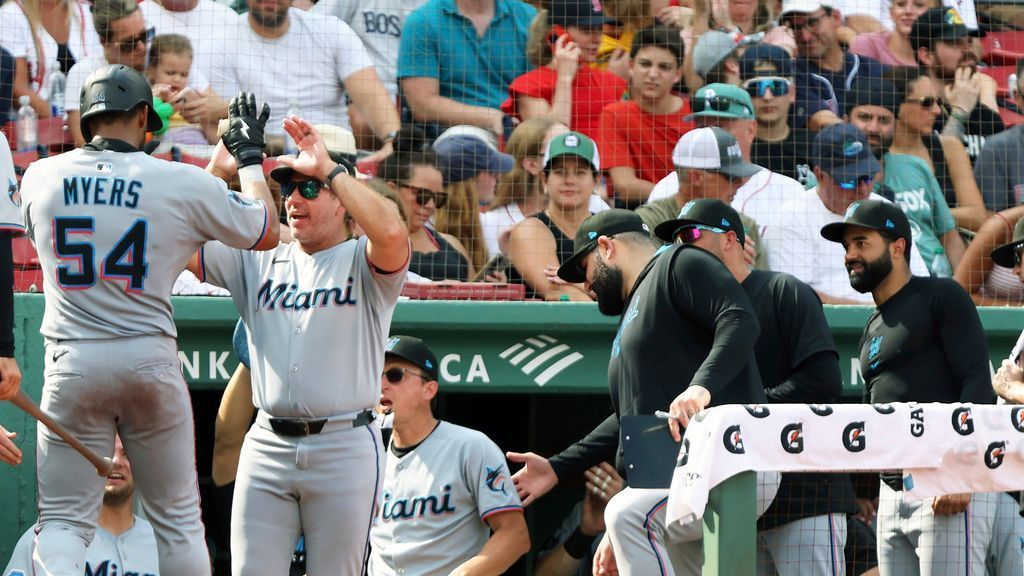 Marlins’ Dane Myers heckled at Fenway before hitting key HR Marlins' Dane Myers heckled at Fenway before hitting key HR
