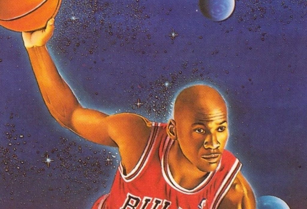 Michael Jordan flying through space before ‘Space Jam’?: Sports Card of the Week