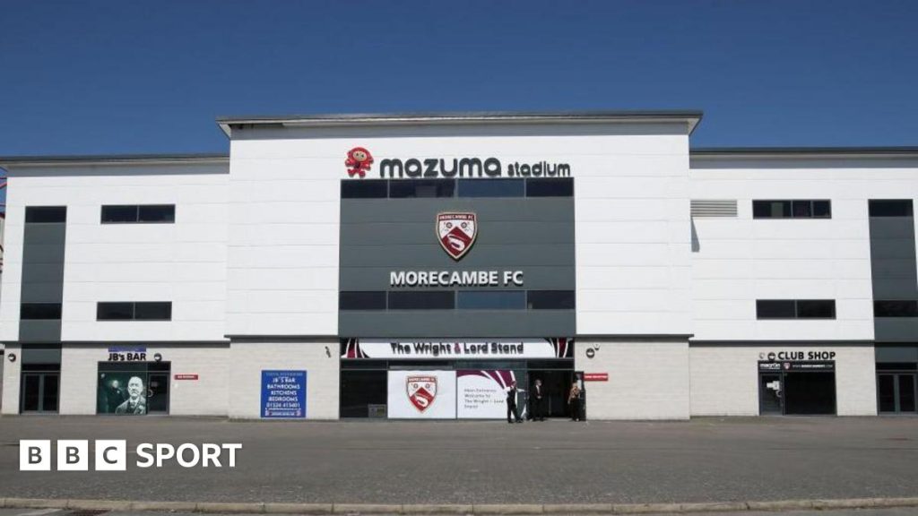 Morecambe suspension to be lifted as National League approves takeover Morecambe's Mazuma Stadium home