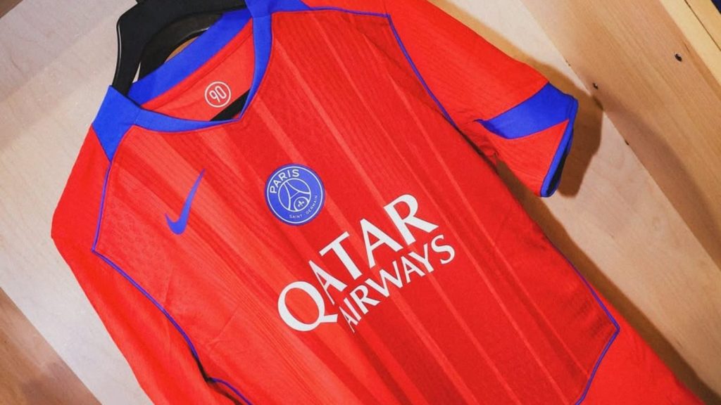 PSG debut stylish retro third kit for 2025/26 season PSG debut stylish retro third kit for 2025/26 season