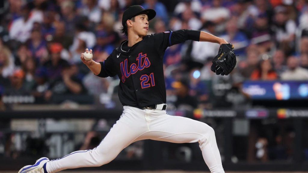 SEE IT: Mets' Jonah Tong tosses six-pitch first inning in MLB debut SEE IT: Mets' Jonah Tong tosses six-pitch first inning in MLB debut