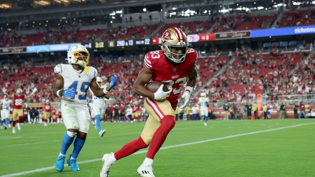 Terique Owens, son of Terrell Owens, scores touchdown for 49ers in preseason finale