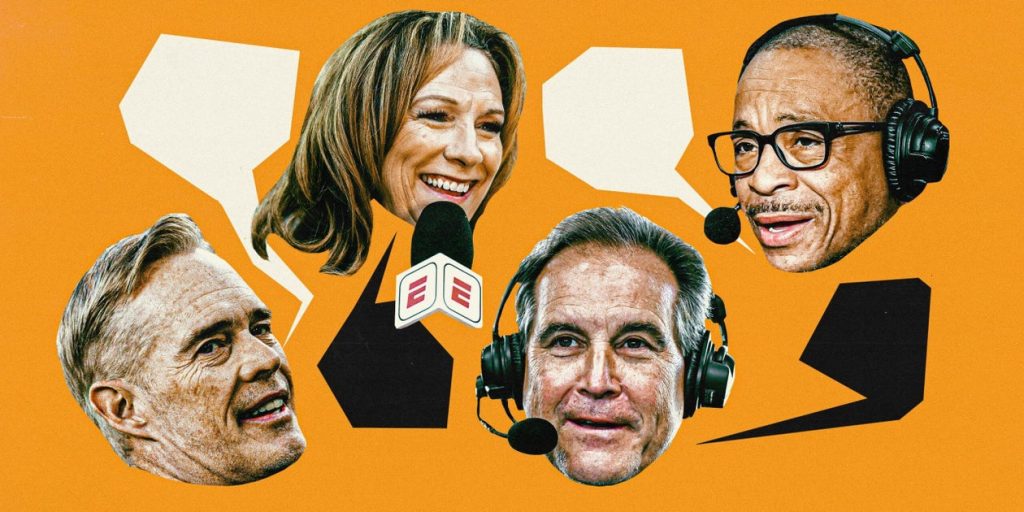 The most impactful sports TV play-by-play voices of the 21st century The most impactful sports TV play-by-play voices of the 21st century