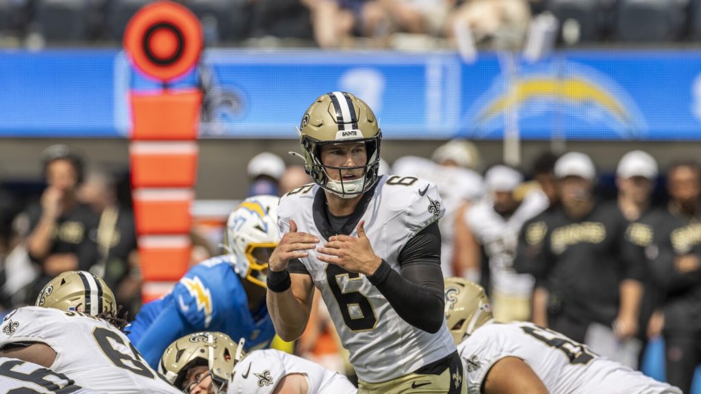 Tyler Shough will start for the Saints on Sunday Tyler Shough will start for the Saints on Sunday