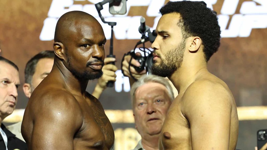 Dillian Whyte vs Moses Itauma weigh in