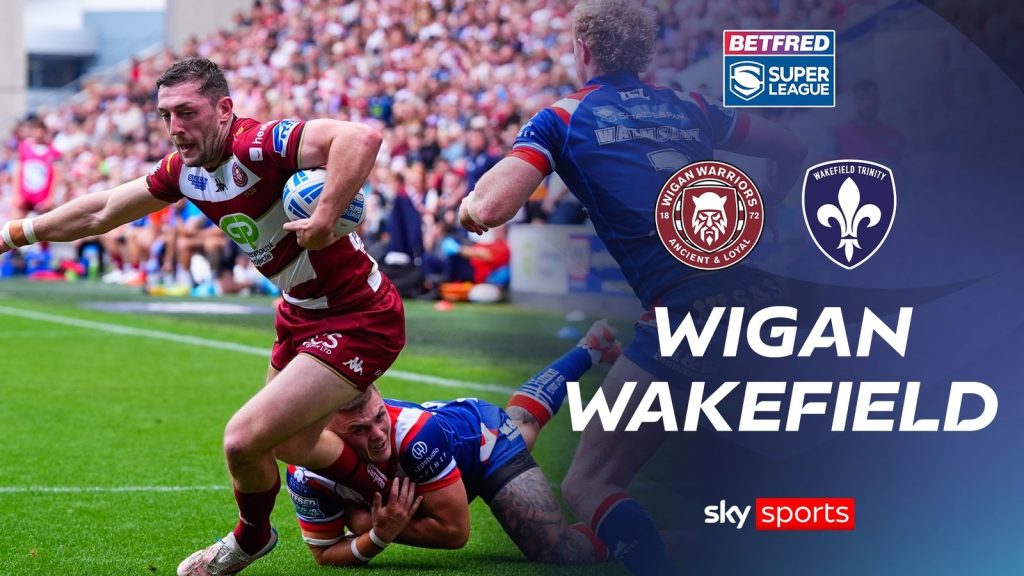 Wigan 44-2 Wakefield Highlights from the Betfred Super League clash between Wigan Warriors and Wakefield Trinity.