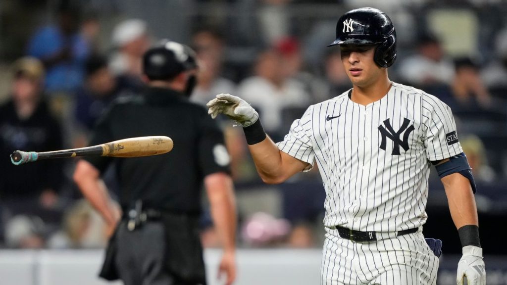 Yankees' Volpe hitless in return, but Boone touts 'good swings'