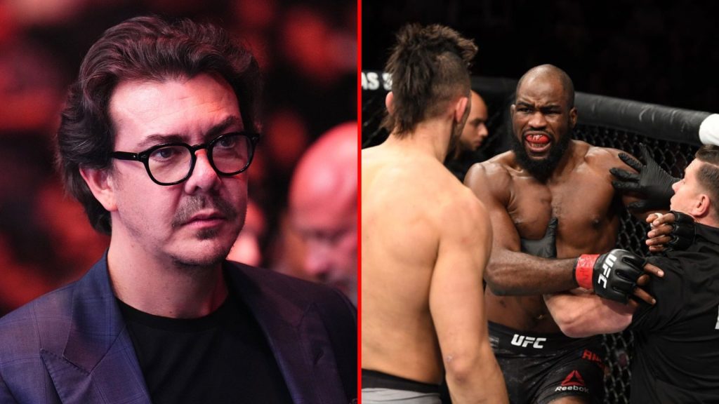 Corey Anderson faces Johnny Walker at UFC 244, with inset of UFC CBO Hunter Campbell