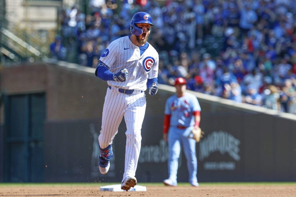 Cardinals intentionally walk Cubs’ Michael Busch, who needed a single to complete cycle