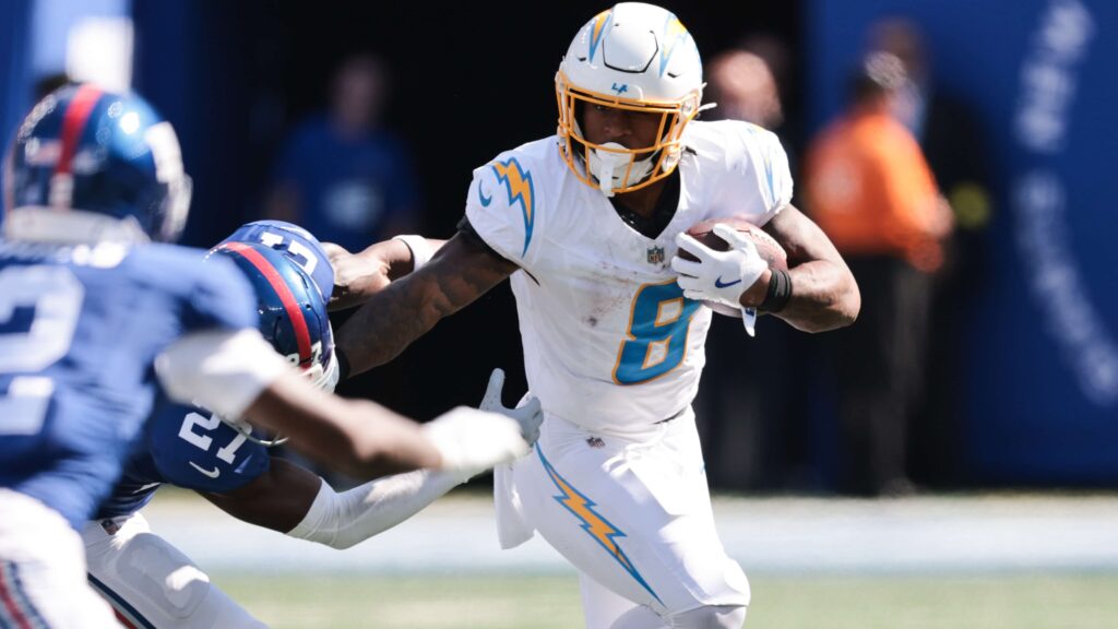 Commanders vs Chargers Predictions – Early Picks & Odds for Week 5 Los Angeles Chargers Omarion Hampton NFL