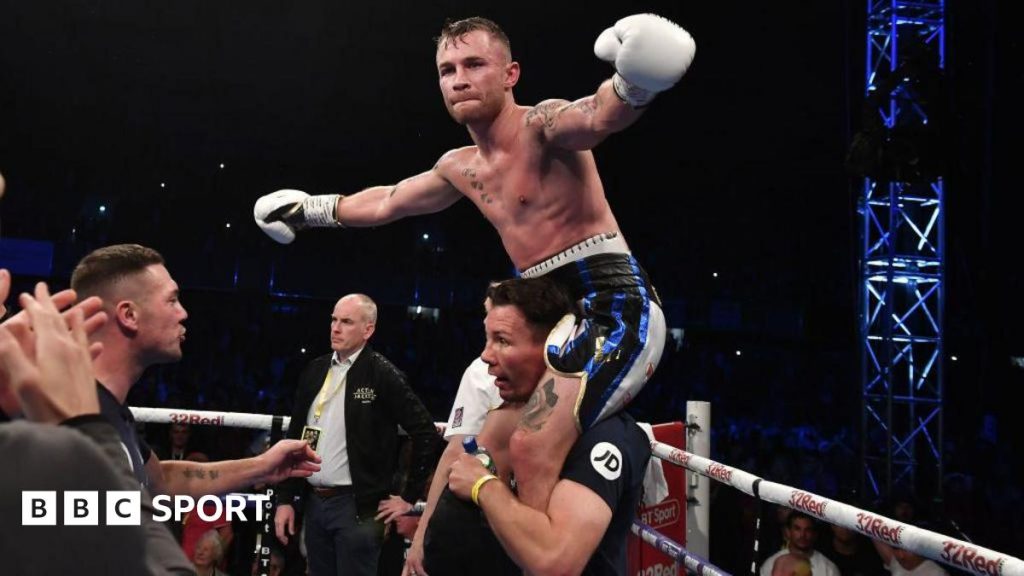 Crocker-Donovan: Carl Frampton reflects on his famous night at Windsor Park Carl Frampton at Windsor Park