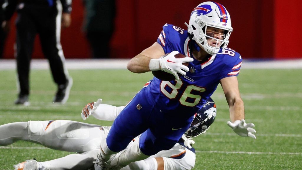 Dalton Kincaid inked in as weekly TE1 despite fewer opportunities
