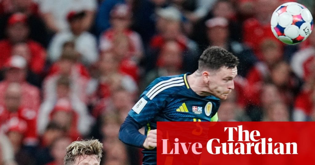 Denmark v Scotland, Isak in action for Sweden and more: 2026 World Cup qualifiers – clockwatch | World Cup 2026 qualifiers Denmark v Scotland, Isak in action for Sweden and more: 2026 World Cup qualifiers - clockwatch | World Cup 2026 qualifiers