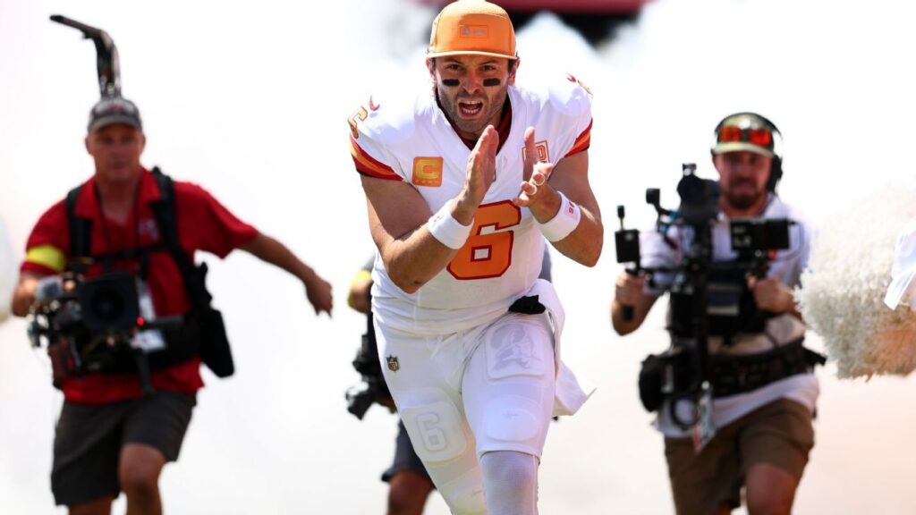Don't be surprised if ... Baker Mayfield lights up the Eagles, Cam Skattebo is fantasy's top rookie