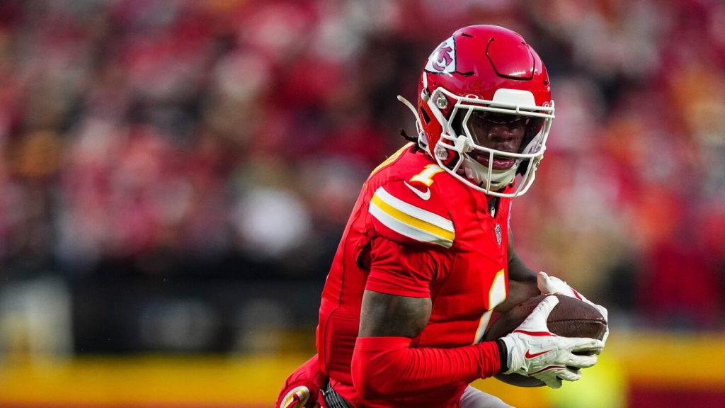 Kansas City Chiefs' Xavier Worthy listed as day-to-day