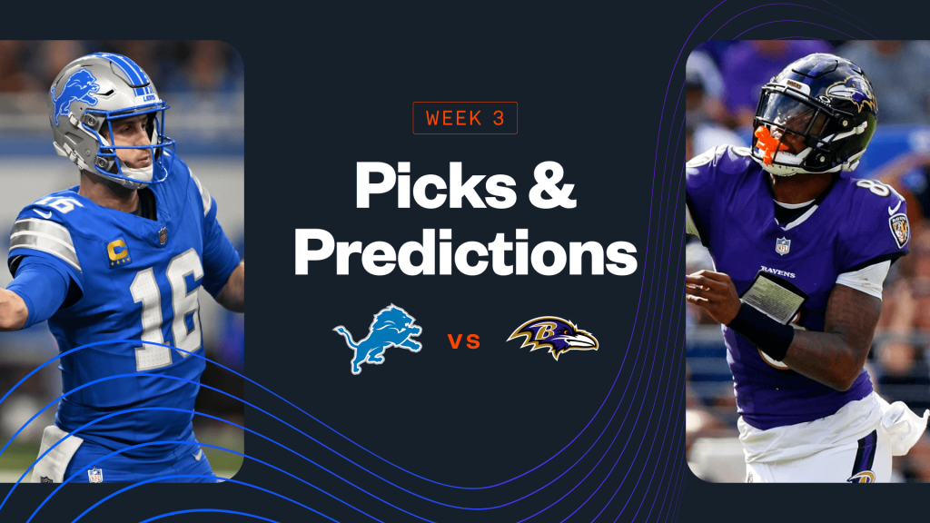 Baltimore Ravens Lamar Jackson Detroit Lions Jared Goff