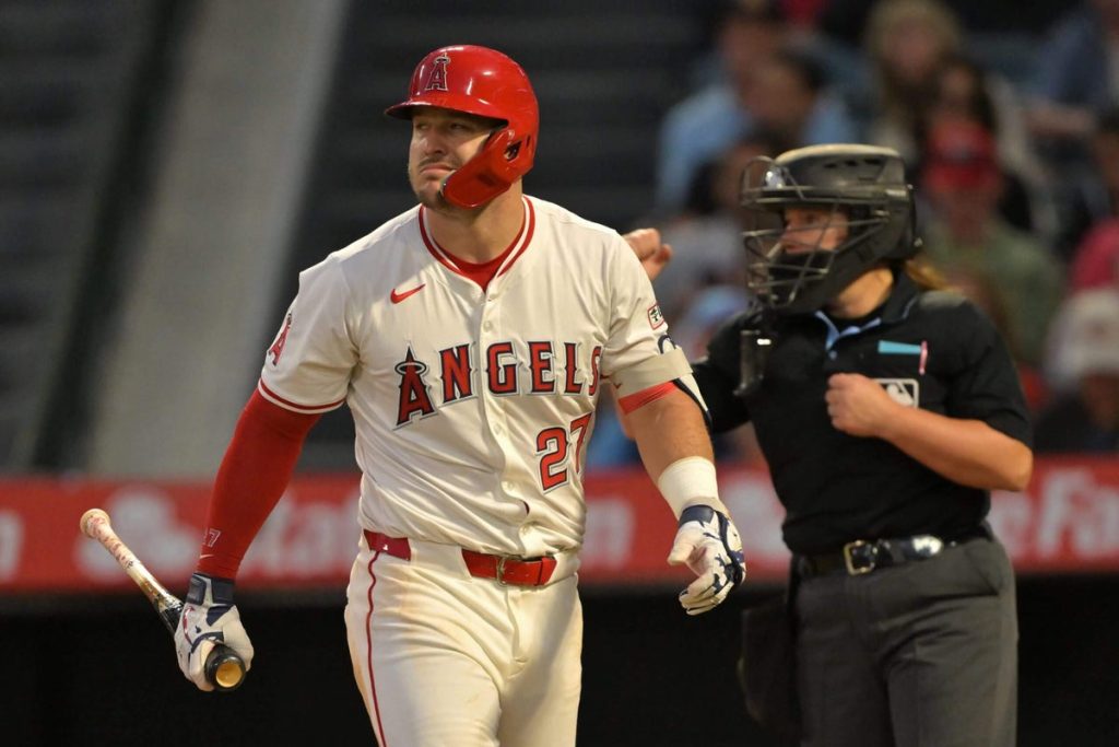 Mike Trout isn’t letting metrics, home run drought sway belief that he can return to form