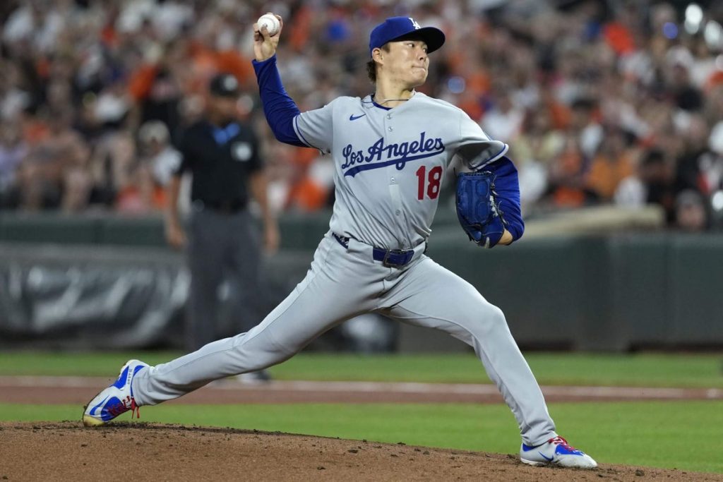 Orioles’ Jackson Holliday HR spoils Dodgers’ Yoshinobu Yamamoto no-hitter with 2 outs in bottom of ninth