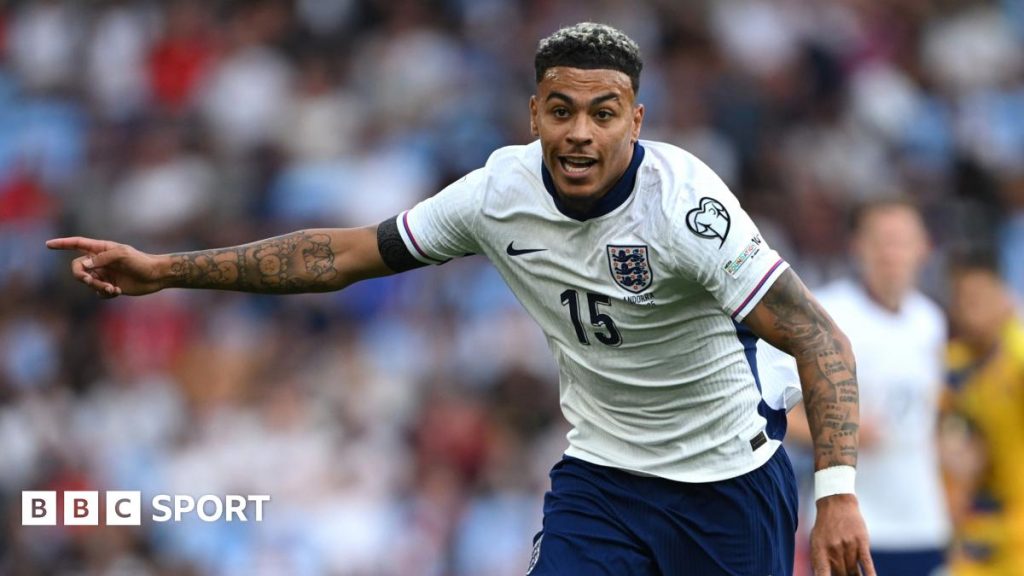 Serbia v England: Morgan Rogers to start for Three Lions Morgan Rogers playing for England