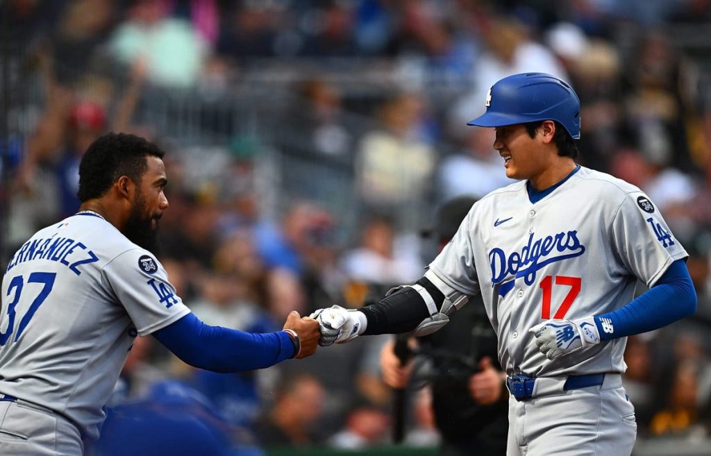 Shohei Ohtani’s 100th career homer as a Dodger is also his hardest hit